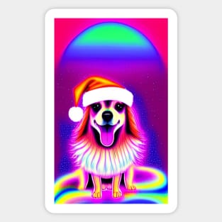 Santa Paws Is Coming To Town Sticker